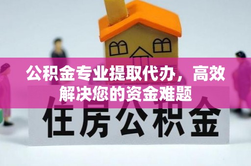 可靠公积金专业提取代办，高效解决您的资金难题