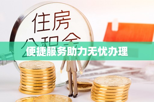 可靠便捷服务助力无忧办理