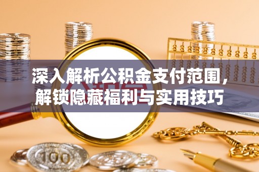 可靠深入解析公积金支付范围，解锁隐藏福利与实用技巧