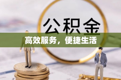 可靠高效服务，便捷生活