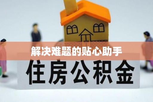 可靠解决难题的贴心助手