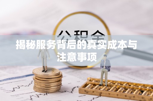 可靠揭秘服务背后的真实成本与注意事项