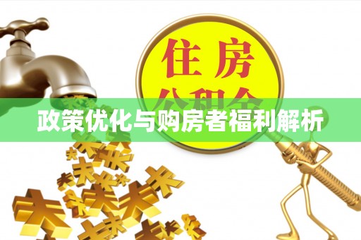 可靠政策优化与购房者福利解析