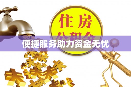 可靠便捷服务助力资金无忧