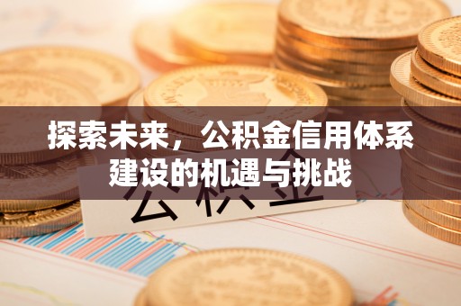 可靠探索未来，公积金信用体系建设的机遇与挑战